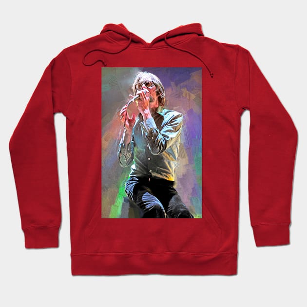 Jarvis Cocker Hoodie by IconsPopArt